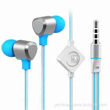 New Stylish Flat Cable MP3 Earphone
